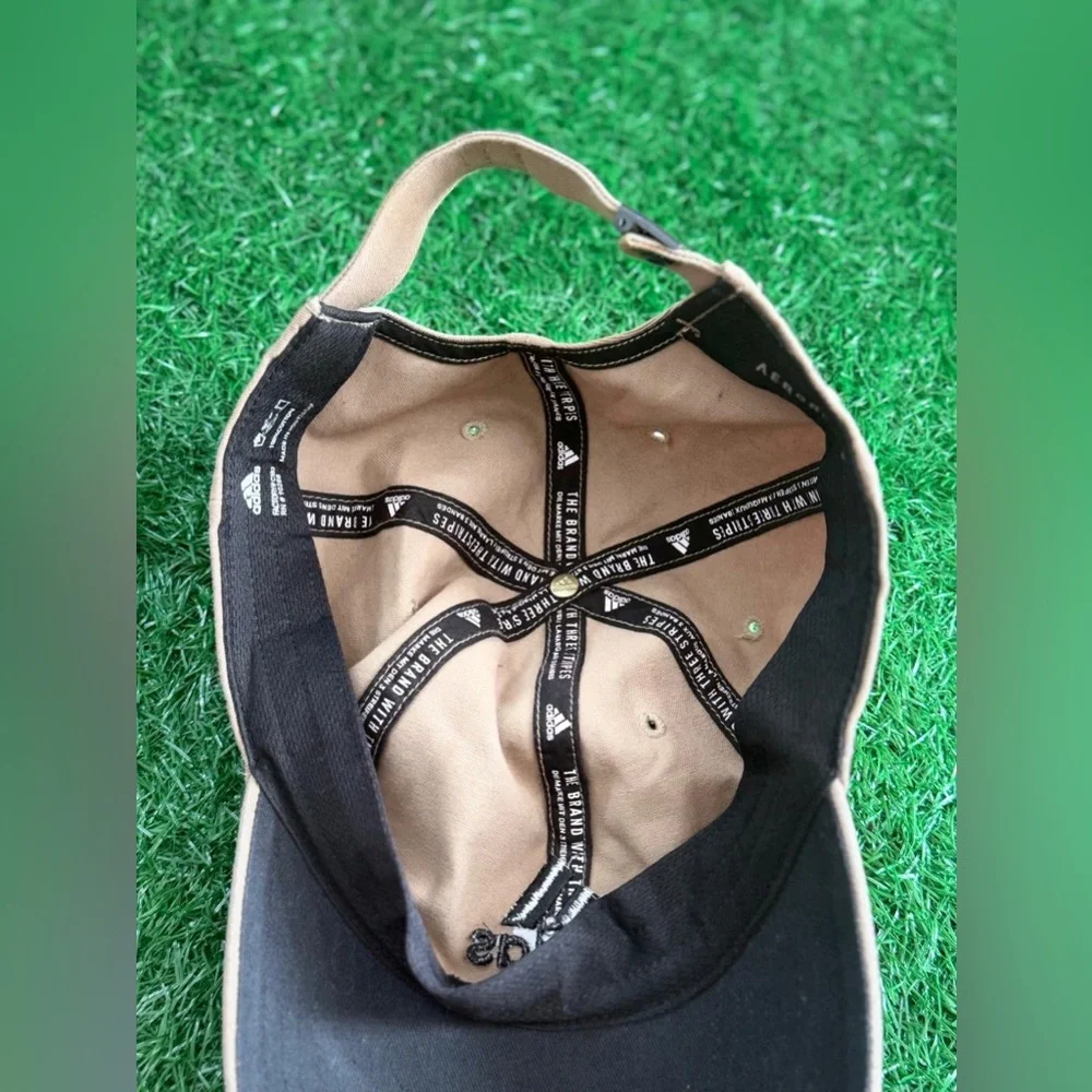 Adidas Beige and Black Cap‎
